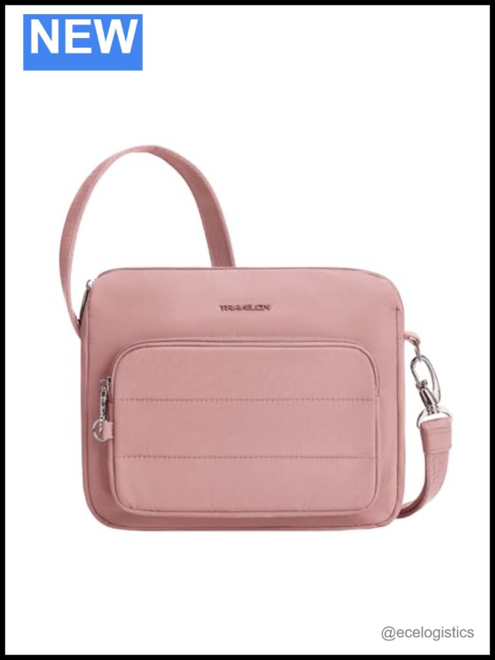 Anti-Theft Crossbody Bag Slash Resistant RFID Blocking Nylon Travel Purse